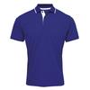 Premier Mens Contrast Coolchecker Polo Shirt