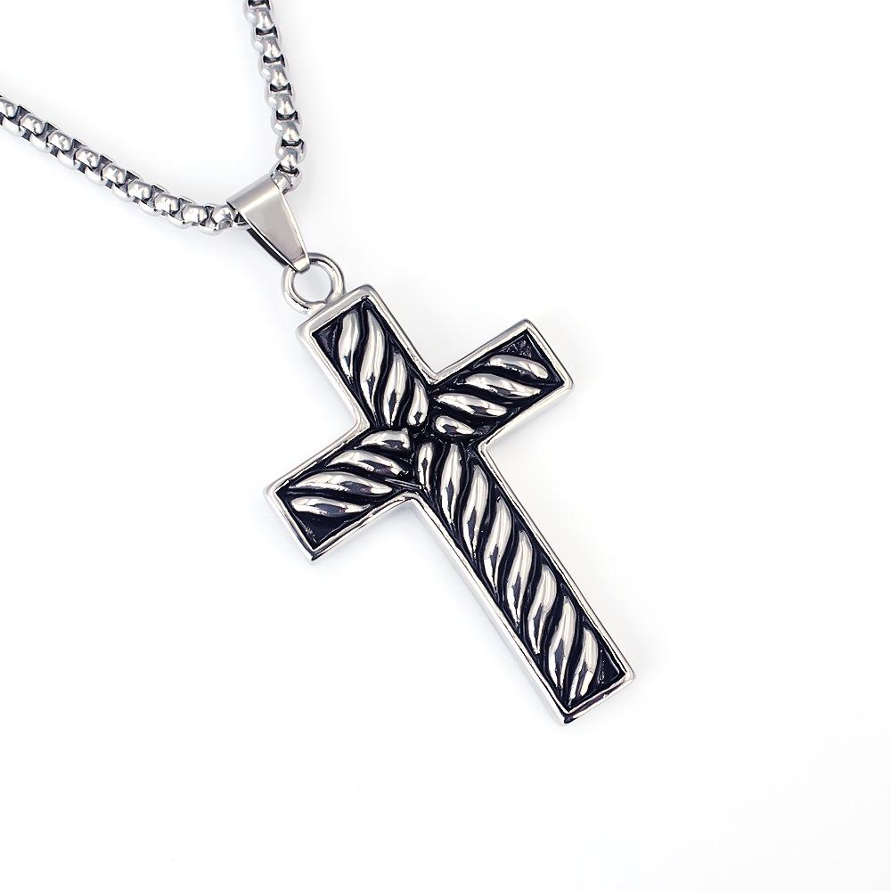 Náhrdelník s přívěskem ve tvaru zvířete - nerezový jelen pro Vánoce