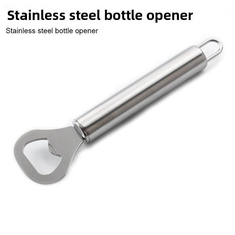 Creative multifunctional stainless steel beer bottle opener, simple metal can opener, beer cap opener Bottle Opener