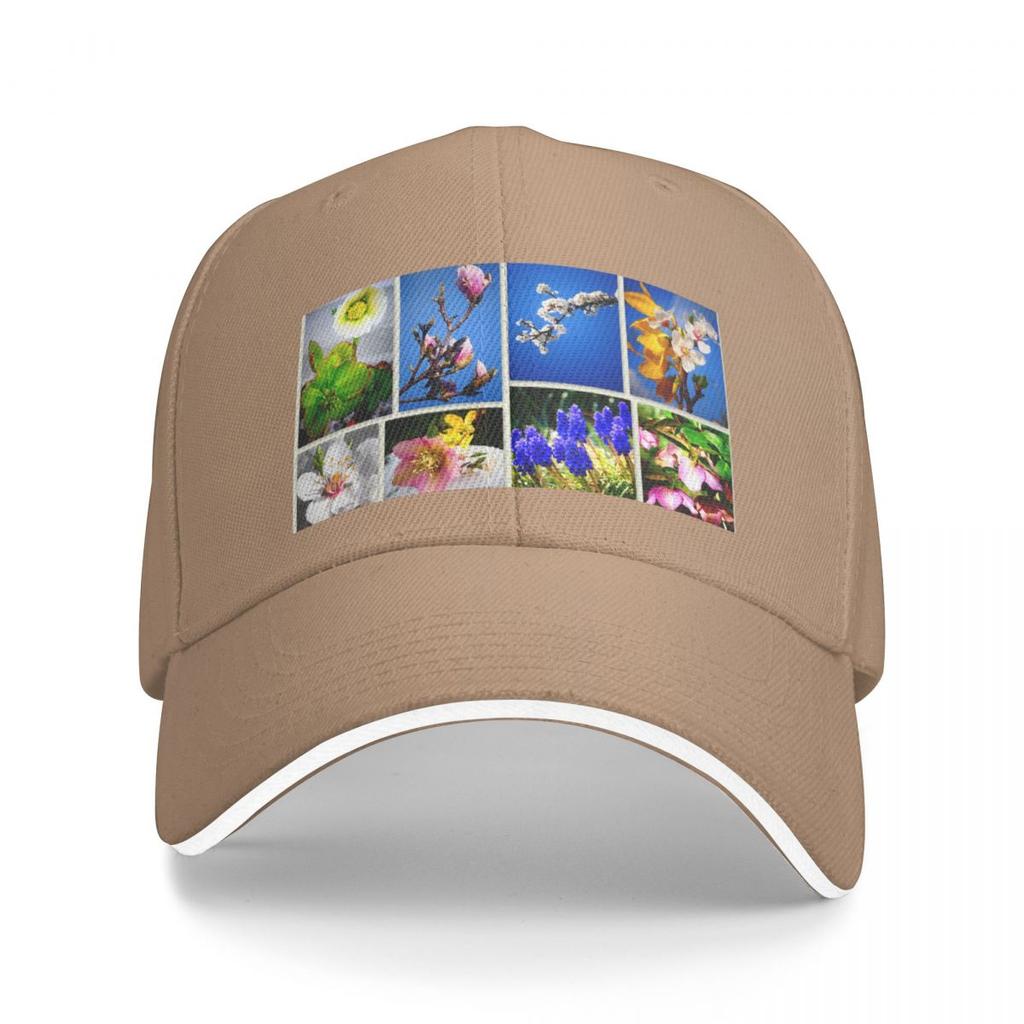 4 Jahreszeiten an einem Tag Baseball Cap Big Size Hut Bommelmütze Boy Cap Damen