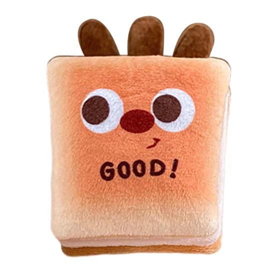 Plush Cartoon Food Refrigerator Magnet Stuffed Bread Pizza Sandwich Milk Tea Cookies Fridge Magnet Home Office Decorative Accessories B