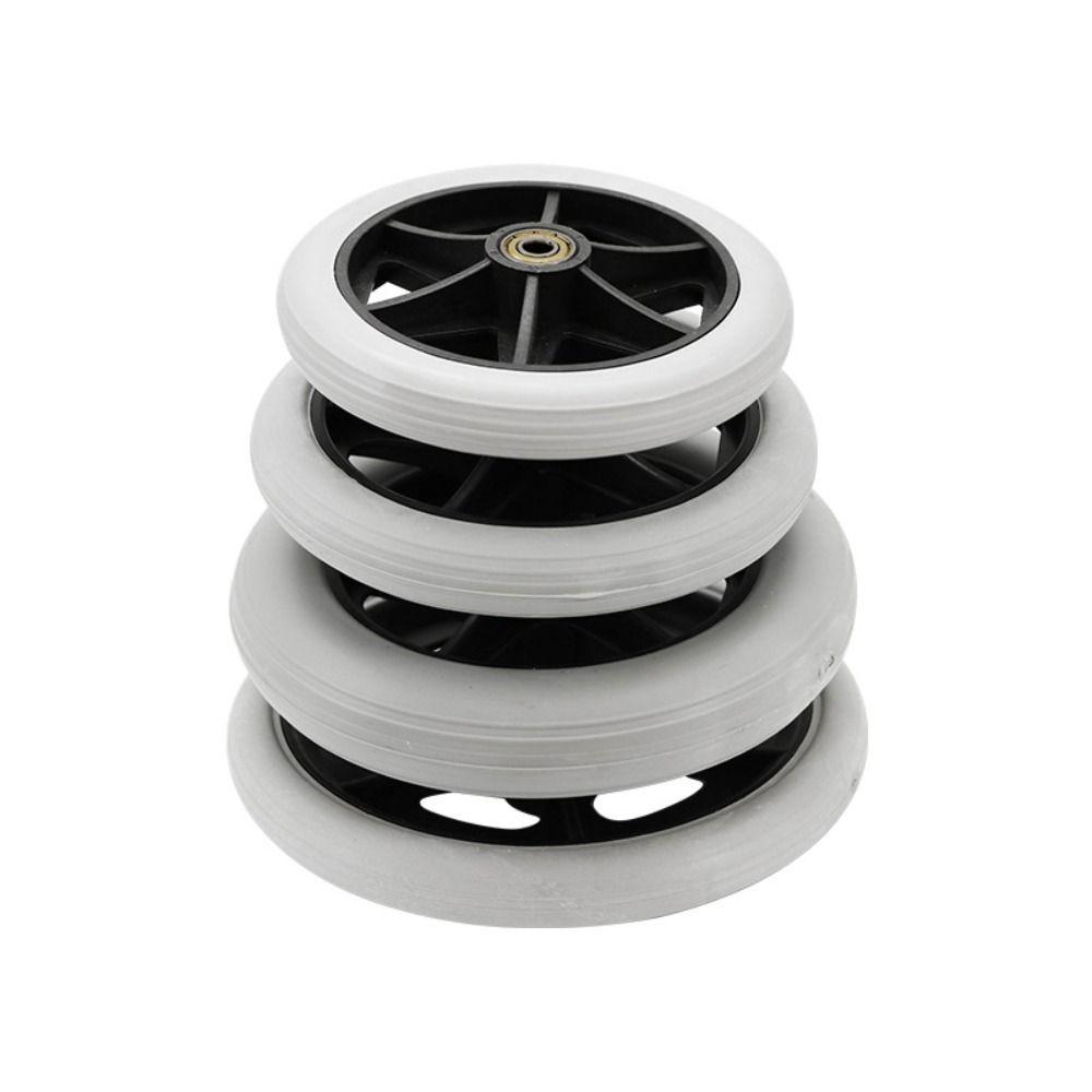 Smooth Flexible Replacement Wheels Heavy Duty Shopping Cart Wheels Travelling Trolley