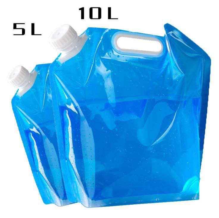 Portable Large Capacity Folding Water Bag for Outdoor Sports, Camping, and Mountain Climbing
