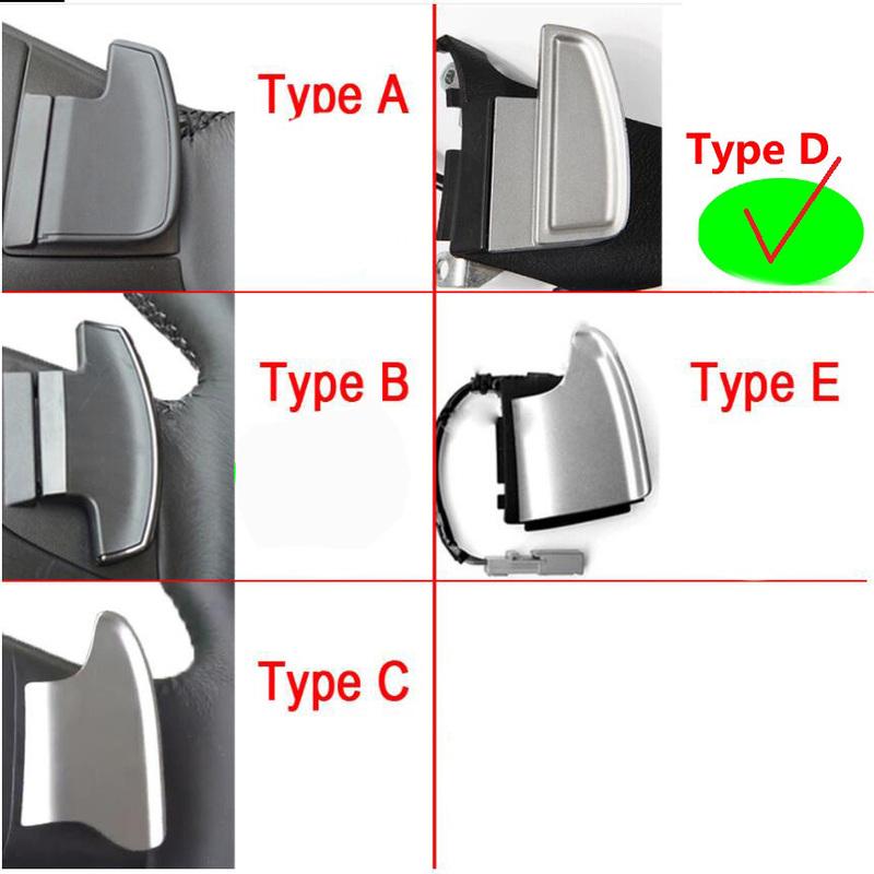 Pair Steering Wheel Paddle Shift Extend Car Extension Shifter Aluminum For Honda City Civic gen 8  Fit CR-V Auto Car styling