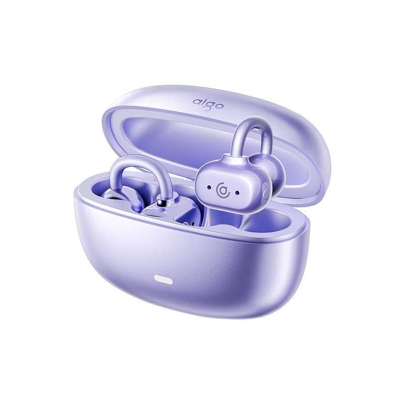 aigo Open-Ear Clip-On Bone Conduction True Wireless Bluetooth Headphones