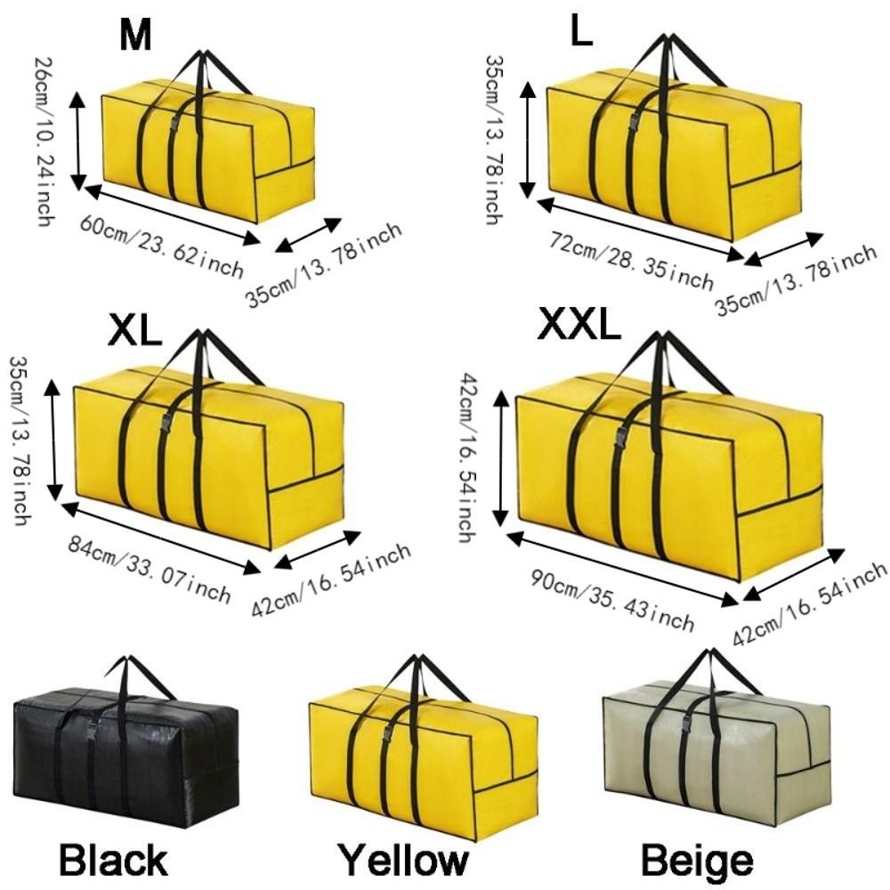 Waterproof Clothes Quilt Storage Bag Large Capacity Luggage Packing Bag Dormitory