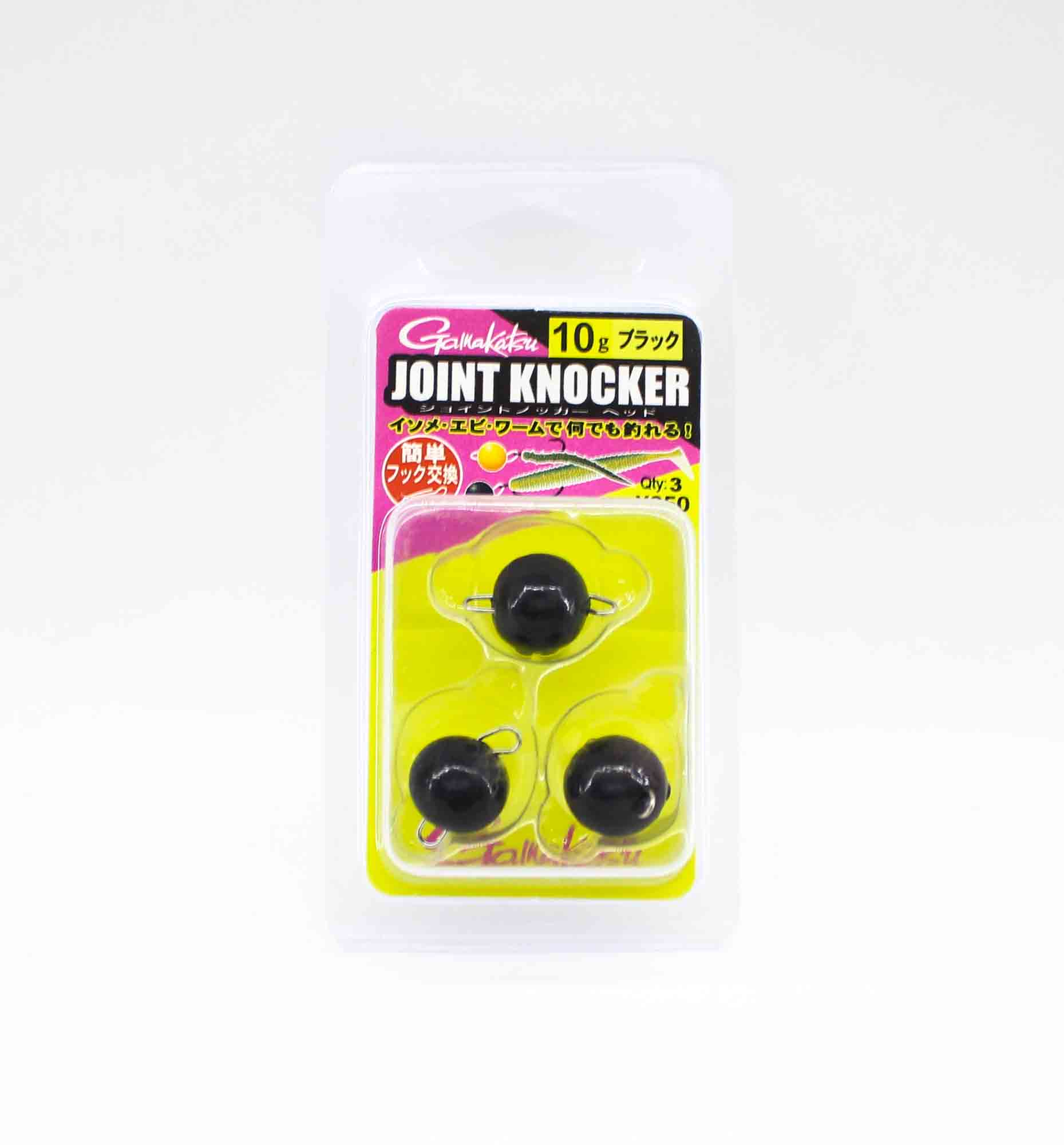 

Джиг-головка Gamakatsu 19255 Joint Knocker 10 грамм, 3 штуки в упаковке (2560)