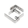 Dual-Action Spring-Loaded Bar Counter Hinge for Denim Doors