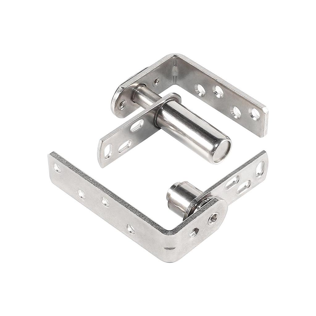 Dual-Action Spring-Loaded Bar Counter Hinge for Denim Doors
