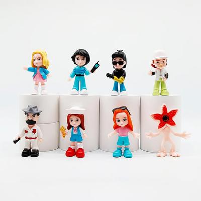 New 8Pcs/Set Stranger TV Plays Will Byers Eleven Action Figure Cute Doll Collection Model Toys Birthday Party Gifts