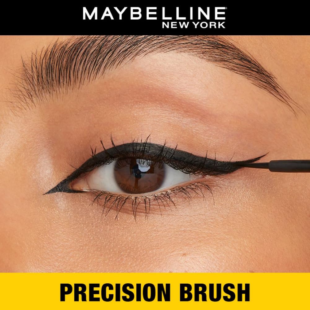Maybelline New York Colossal Bold Pencil Eyeliner Black 3ml Waterproof Smudge Proof Long Lasting Eye Makeup