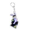 For The Amazing Digital Circus Jax Pomni Ragatha Gangle Acrylic Selfmade Cute Cartoon Anime Keychain Pendant Toy Gifs 5cm