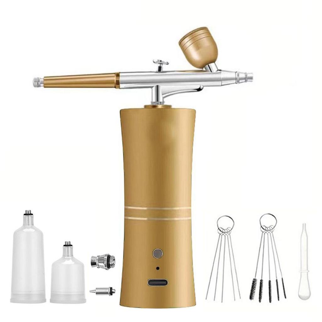 High-Pressure Nano Oxygen Injector & Airbrush Hydration Instrument for Beauty & Nail Art