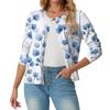 Women's Fashionable, Casual, Comfortable Floral Cardigan Jacket