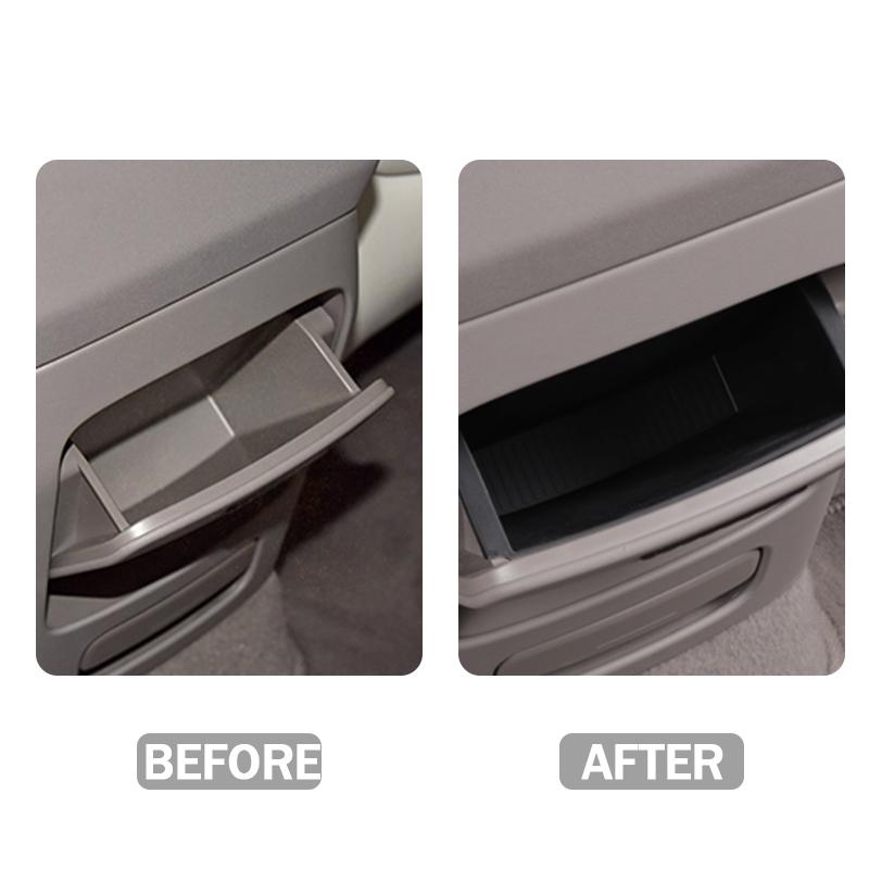 For ZEEKR 7X 2025+ Centre Console Armrest Compartment Rear Storage Box Silicone Armrest Storage Box Car Accessories 1PCS