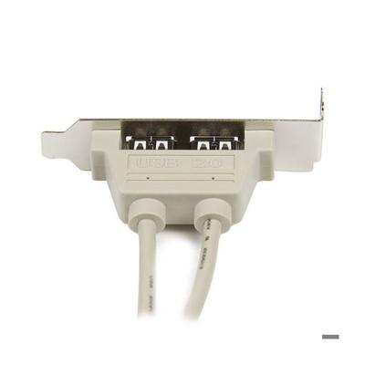 USB 2.0 Adapter - STARTECH.COM - 2 USB A Ports - Low Profile - 5-pin IDC - Lifetime Warranty