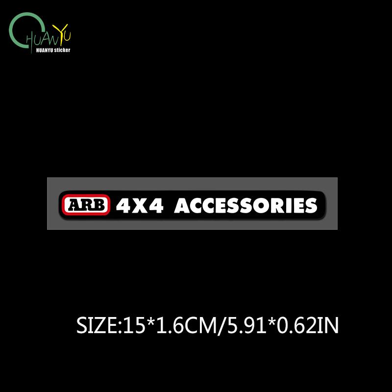 ARB 4x4 off-road reflective car sticker differential lock bumper warning label waterproof decoration sticker