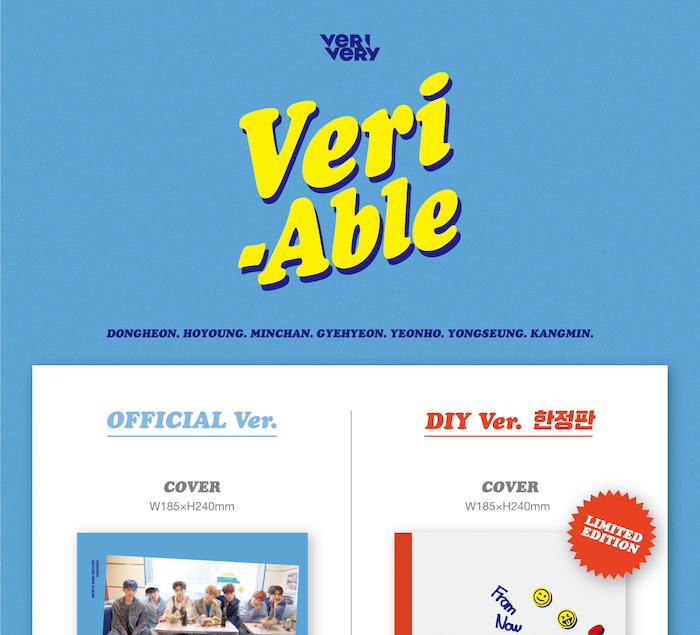 (Kihno / OFFICIAL Ver.) VERIVERY [VERI-ABLE] 2nd Mini Album