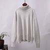 Women's Solid-color Fashionable Long-sleeved Top Sweater