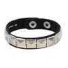 European & American Punk Street Style Rivet Leather Couple Bracelet for Nightclubs