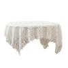 Stylish Lace Tablecloth For Centerpiece Decoration Washable Polyester Fabric Home Accent