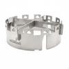 Stainless Steel Windshield, Outdoor Stove Accessory, Portable, Camping