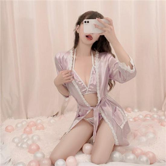 Sultry Japanese Sukumizu Kitten Lingerie Set with Embroidery Cutouts