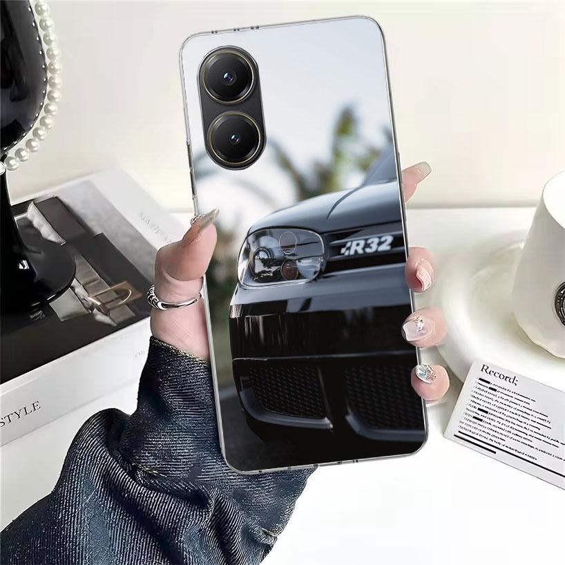 Cool MK4 MK5 Golf Car Soft Phone Case For Xiaomi Redmi 15C 15 13C 13 Poco X5 X6 X7 F7 Ultra M7 12C 12 10 10C 9C 9A 9T 9 Fundas P