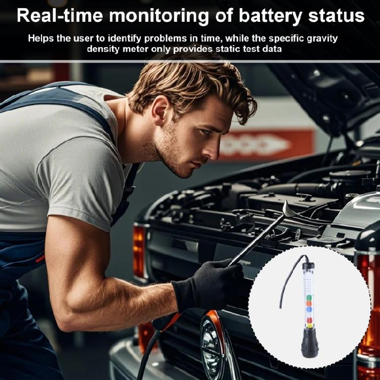 Dials Type AntiFreeze Coolant Tester Car Battery Liquid Densitometer 6/12V Car Radiator Coolant Tester