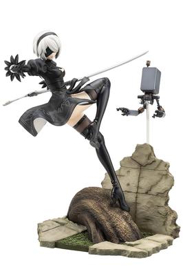 KOTOBUKIYA ARTFX J 2B Maßstab PVC bemalt fertig Figur NieRAutomata Ver1.1a 1/8