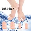 ZHEJIA 8 Toe Nail Protective Caps, Silicone Toe Supports, Cushioned Toe Cots, Shock Absorbing Gel Cushion Toe Protectors, Breathable for Blisters