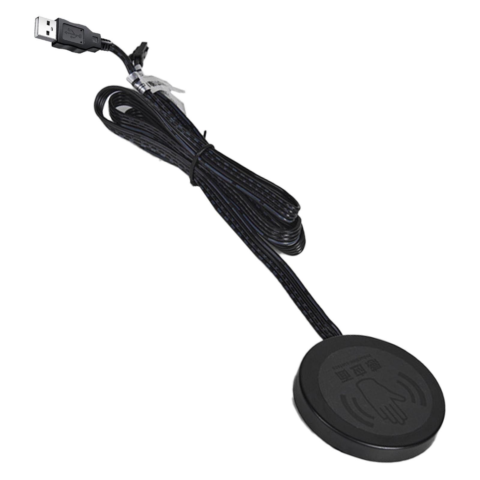 

Датчики взмаха рукой для света Бесконтактное управление Подсветка под шкафом Взмах для активации выключателей света чёрный