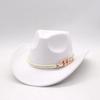 New Woolen Top Hat For Men And Women Classic Western Cowboy Hat Felt Hat Jazz Hat