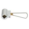 Outdoor Gas Tank Refill Valve Aluminum Alloy Frosted Gas Tank Mutual Filling Joint for Camping Hiking