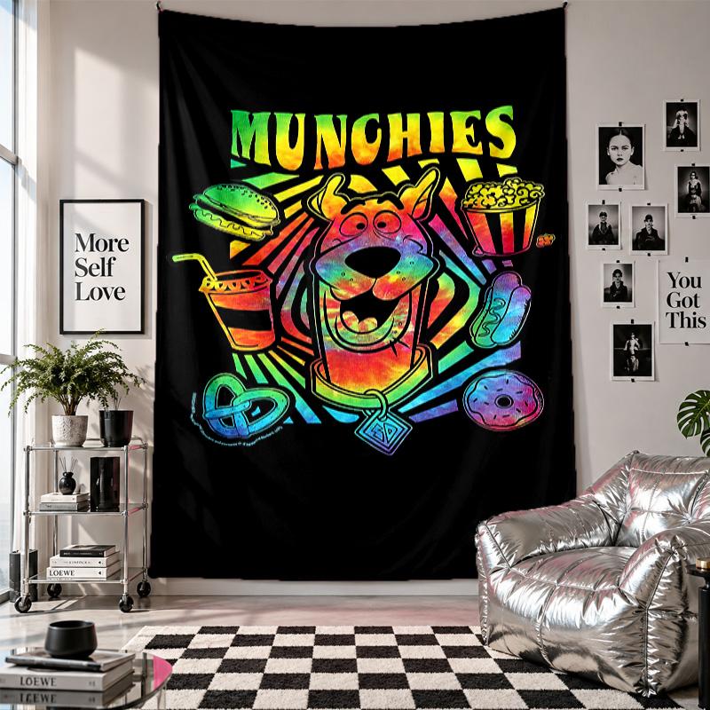 Wall TapestryScooby-Doo Art Hanging Cloth Decorative Background Cover for Room Decoration