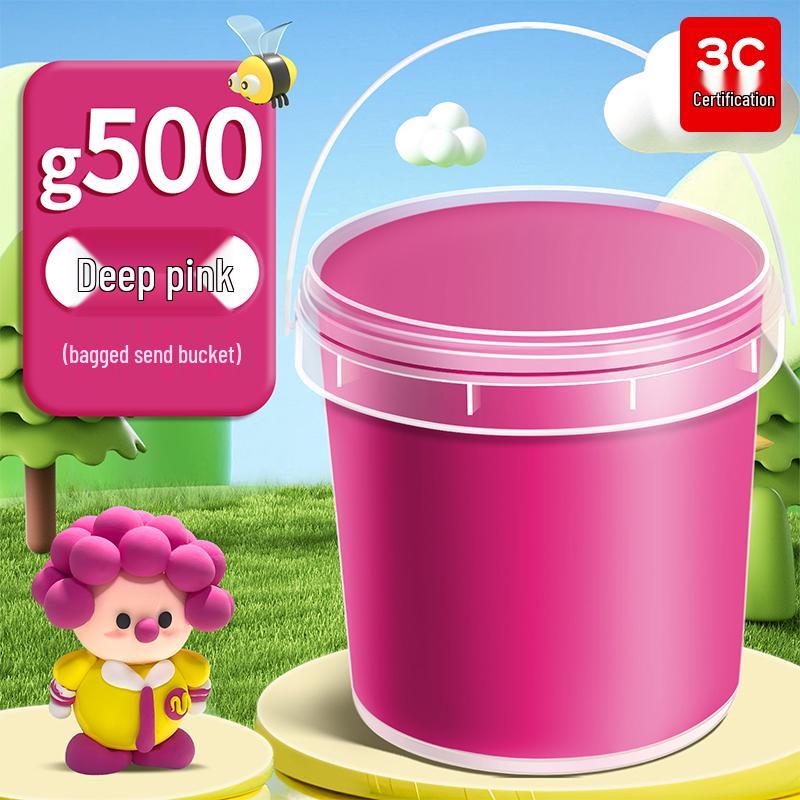 500-Pack Lightweight Color Clay: 24 Non-Toxic, Lead-Free Colors for Kindergarten DIY Play