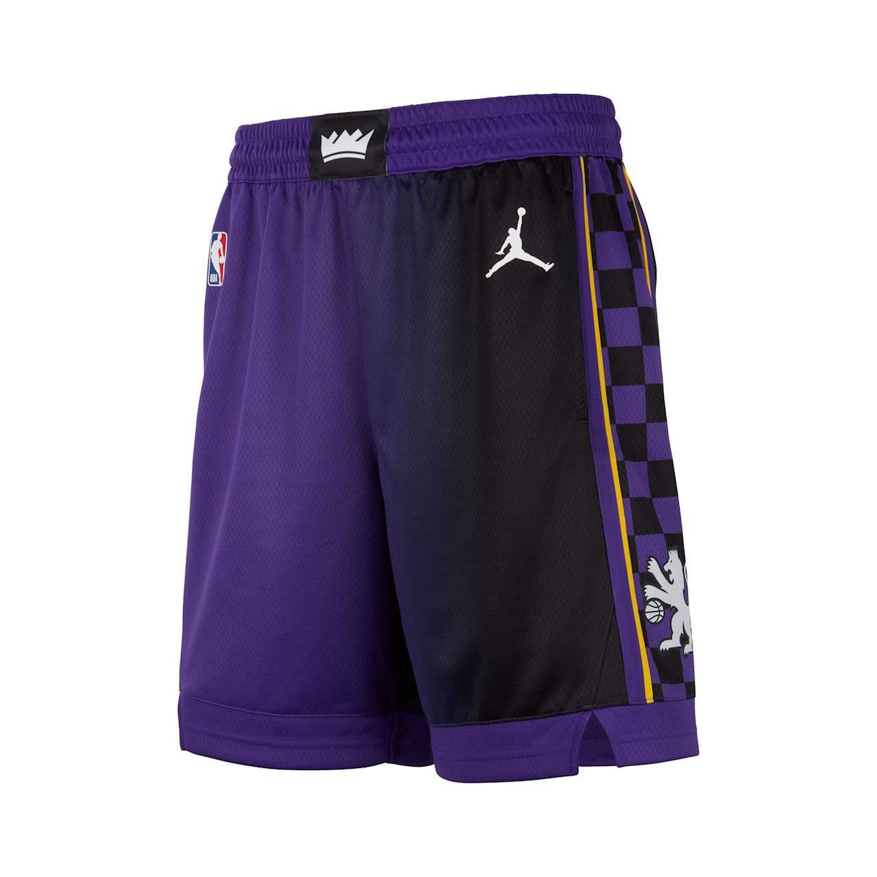 

Jordan Sacramento Kings Statement Swingman Fashion Simple Cool Sweat-Wicking Gradient Basketball Shorts Men shorts DX8732-504 2XL