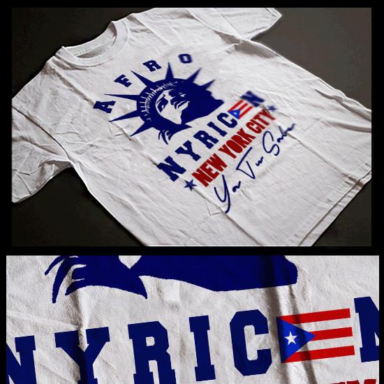 

Afro Puerto Rican NYC Afro Boricua Taino Afro Latino Puerto Rico Flag Unisex T-Shirt XXXXL