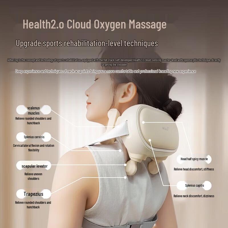 WOLONOW Neck & Shoulder Massager Pro