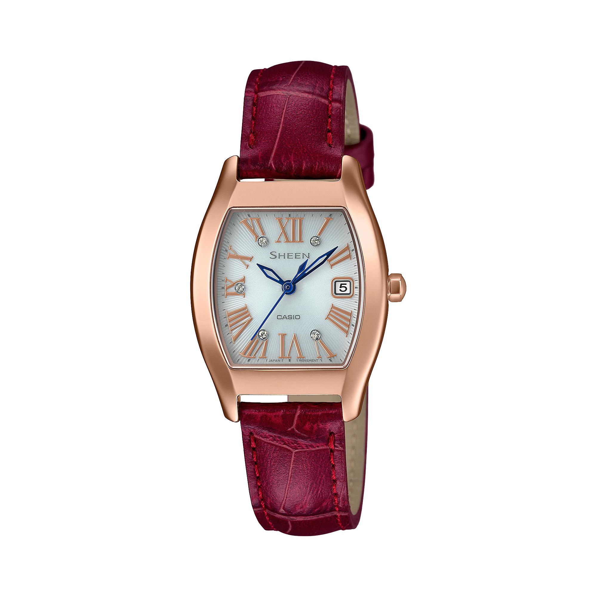 

Casio Men s Analog Quartz Watch SHS-4520PGL-7B білий