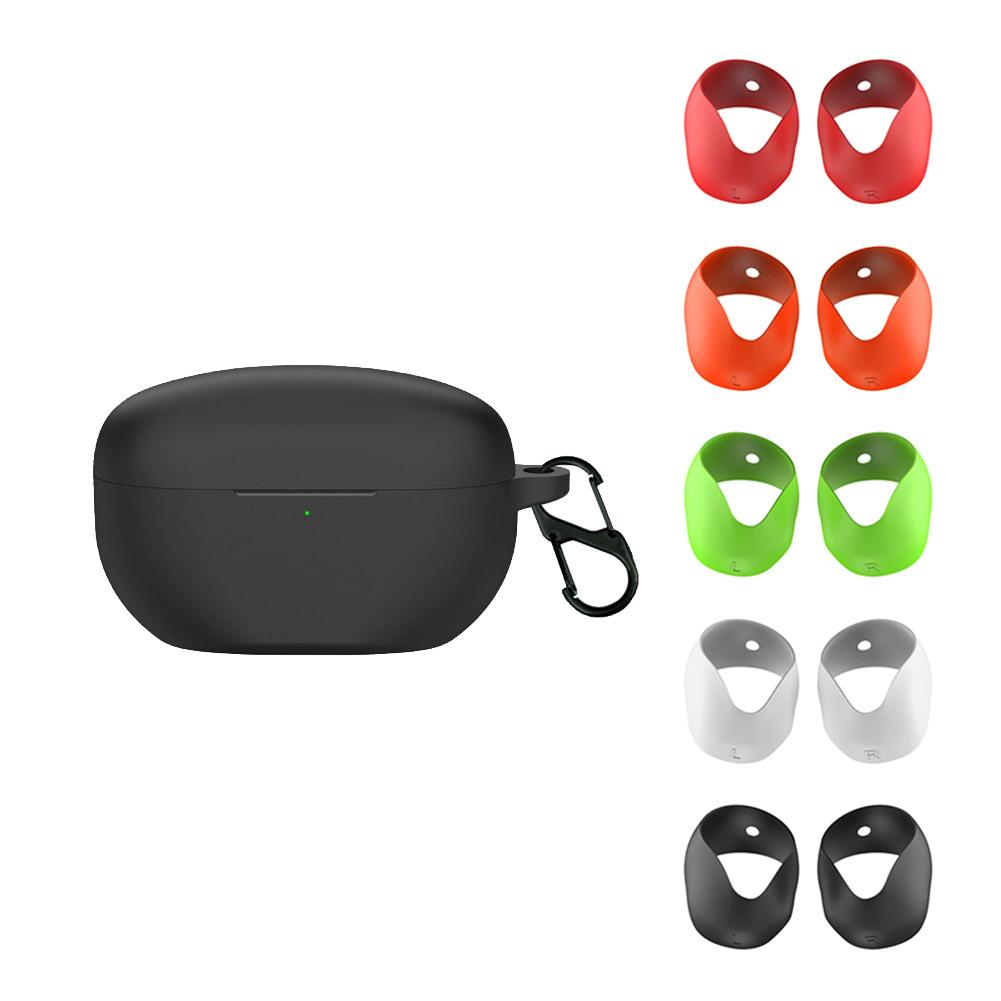 5 Pairs Silicone Ear Tips Cover Accessories Anti-Slip Ear Bud Tips 5 Color Protective Ear Cover for Sony WF-1000XM5 Headphones