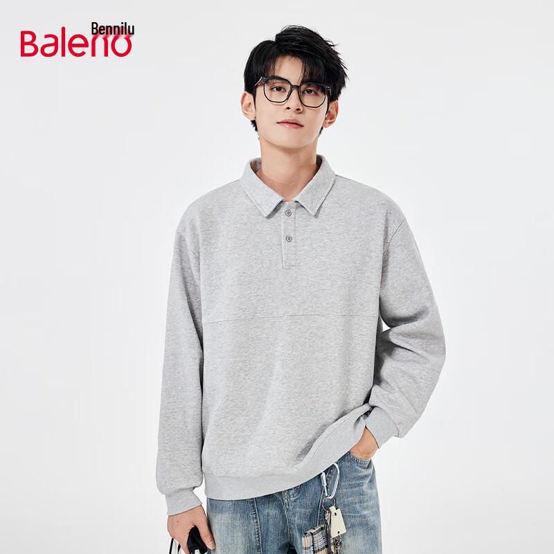 Baleno Men's Half-Zip Polo Sweatshirt