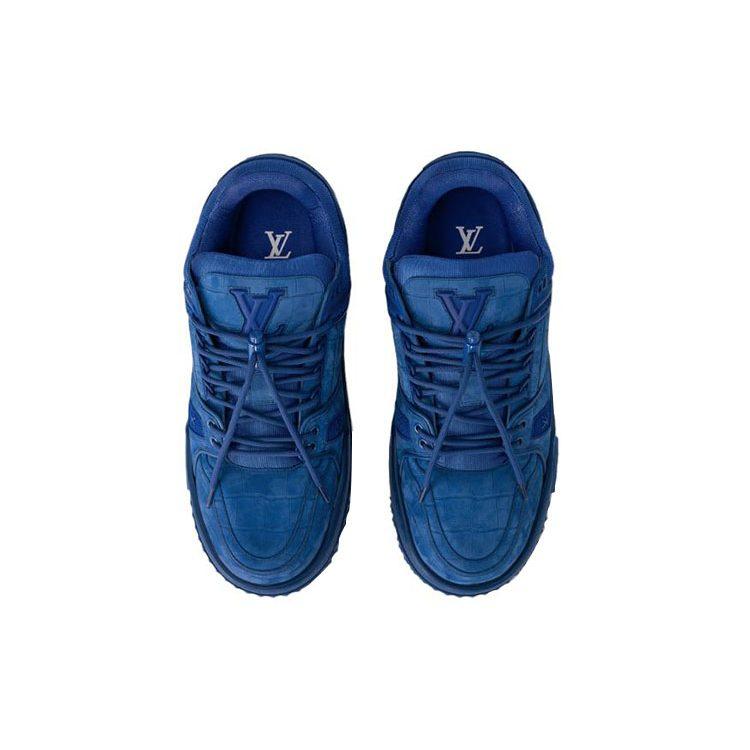 Louis Vuitton LV Trainer Maxi Sneaker Blue 1ACN38