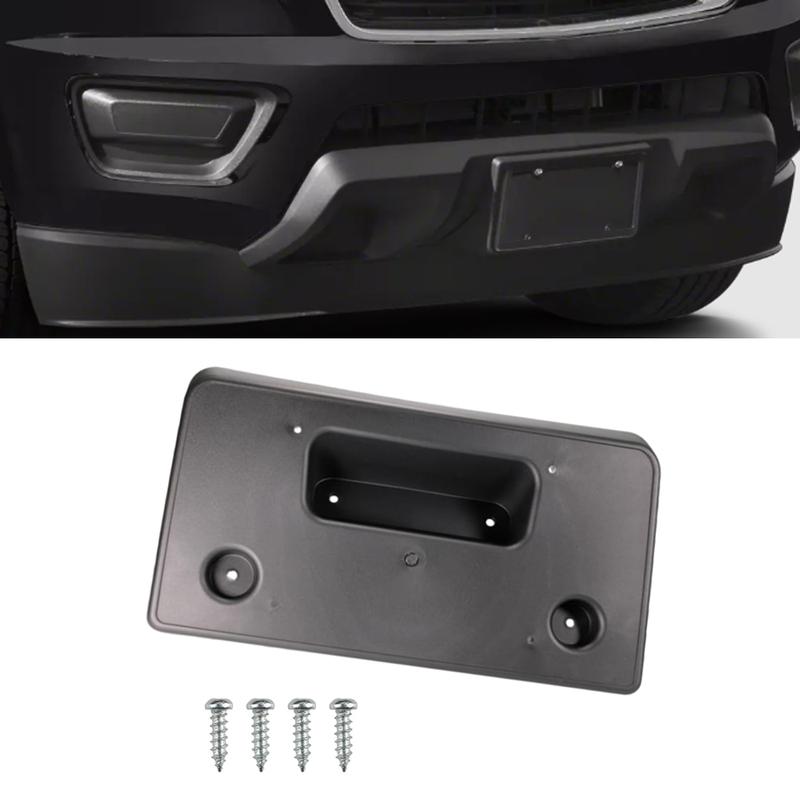 22891635 GM1068163 Car Front License Plate Frame Bracket with 4 Screws For Chevrolet Colorado 2015 2016 2017 2018