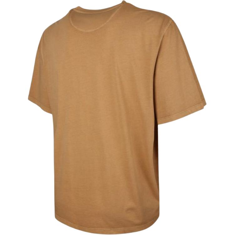 Timberland Ss25 Round Neck Sports Casual Fashion Short Sleeve T-Shirt Men Tops Brown A69KQ-EH3