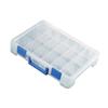Fishing Tackle Storage Box with Dividers for Beads Art DIY Crafts Nuts 40.5cmx29cmx7.8cm