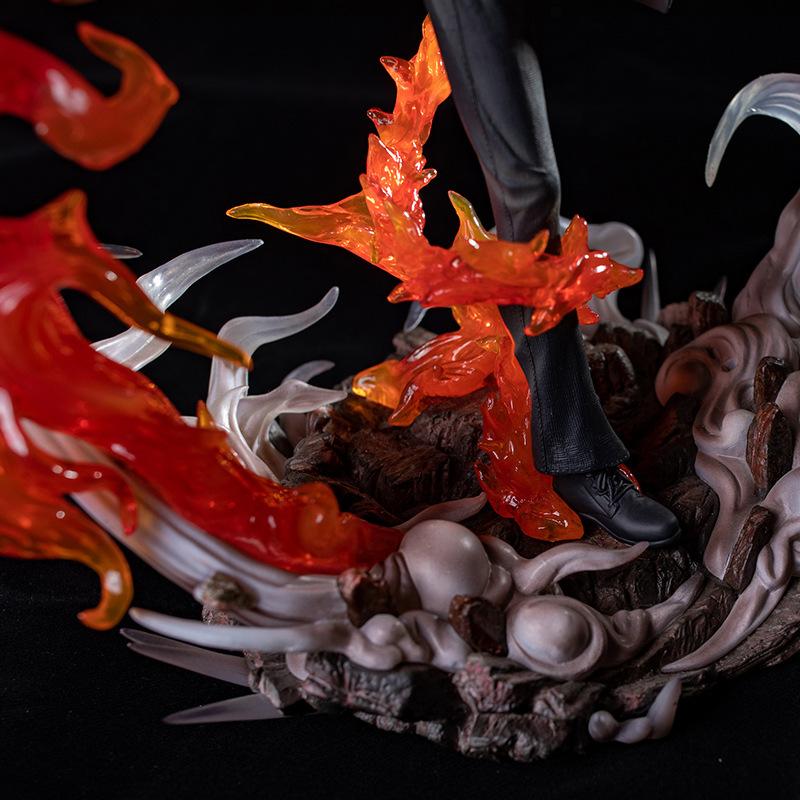 Animation Two-dimensional Peripheral, Sanji, Flame, Standing Posture, Large-scale Model Ornament