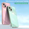 Bling Glitter Square Plating Soft Case For iPhone 14 13 12 11 Pro Max X XR XS Max 8 7 6S 6 Plus Gold Frame Silicone TPU Cover