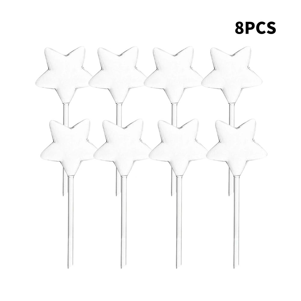 1-12PCS Automatic Plant Watering Bulb PVC Bird Shaped Transparent Self Watering Bulbs Home Garden Plant Dropper Drip Irrigation