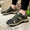 New Camouflage Shoes Outdoor Sports Shoes Military Training Shoes Summer Hollow Breathable Camouflage Running Student Shoes